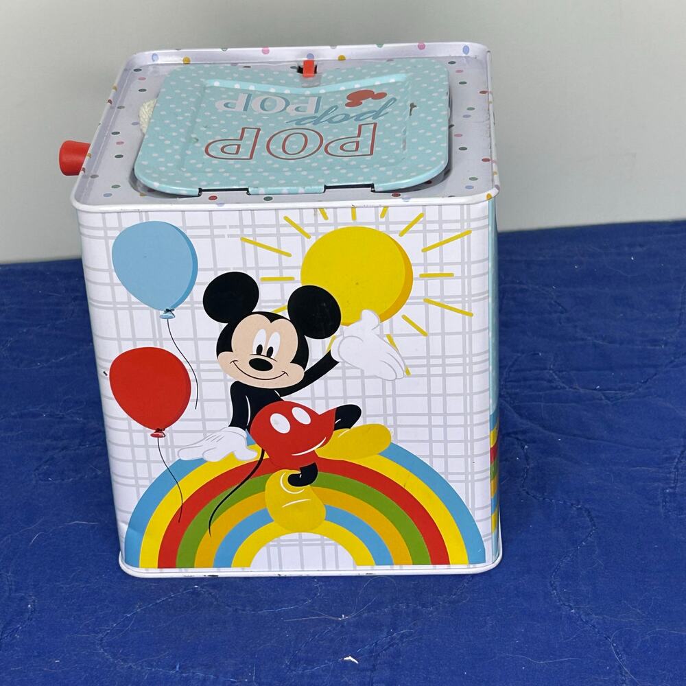 Disney Baby Mickey Mouse Pop Up Jack in the Box Kids Preferred Musical Toy
